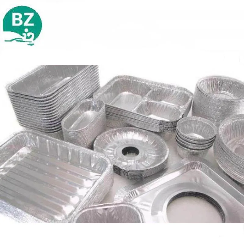 
Manufacturer promotional aluminium foil roll on sell foil container 