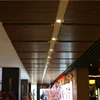 2019 Wooden Square Tube Ceiling Panel U Shape Baffle Ceiling