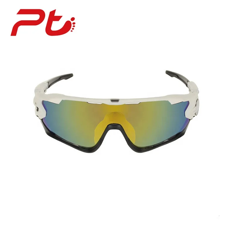 

Ptsports 2019 custom cycling glasses hot 5 lens interchangeable UV protection bike sunglasses outdoor sports Bicycle glasses