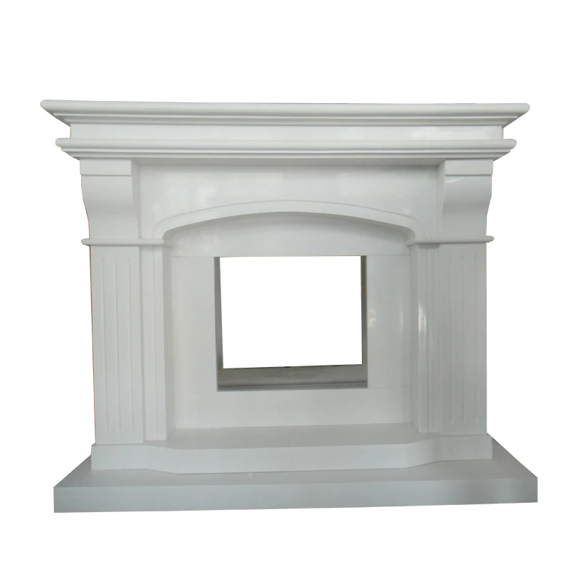 White Artificial Stone Fireplace Buy Artificial Stone Fireplace