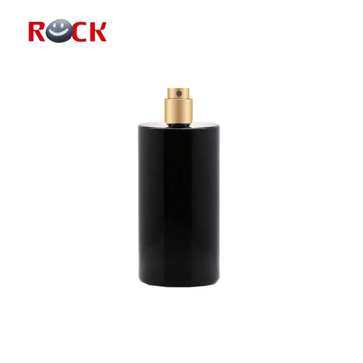 
New design glass refillable 15ml 50ml 100ml perfume bottle black 
