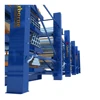 Cantilever pivoting arms roll out cantilever racking systems