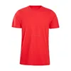 Wholesale Classical Model Crew Neck Blank Red T Shirt for Men