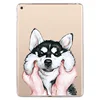 Free Drop Ship 2019 New Soft TPU Silicone Case,Tablet Protective Cover For iPad 9.7 inch 2017,Cute Husky Dog Pattern OEM