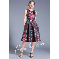 

In stocks fashion design women dress ladies floral dress casual dress
