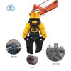 360 Degree Continuous Rotation Demolition Shears Steel Scrap Shears for Excavator