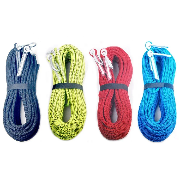 

10.5 mm Nylon Kernmantle Safety Dynamic Climbing Rope for Rock Climbing and Tree Climbing, Many colors /customized color