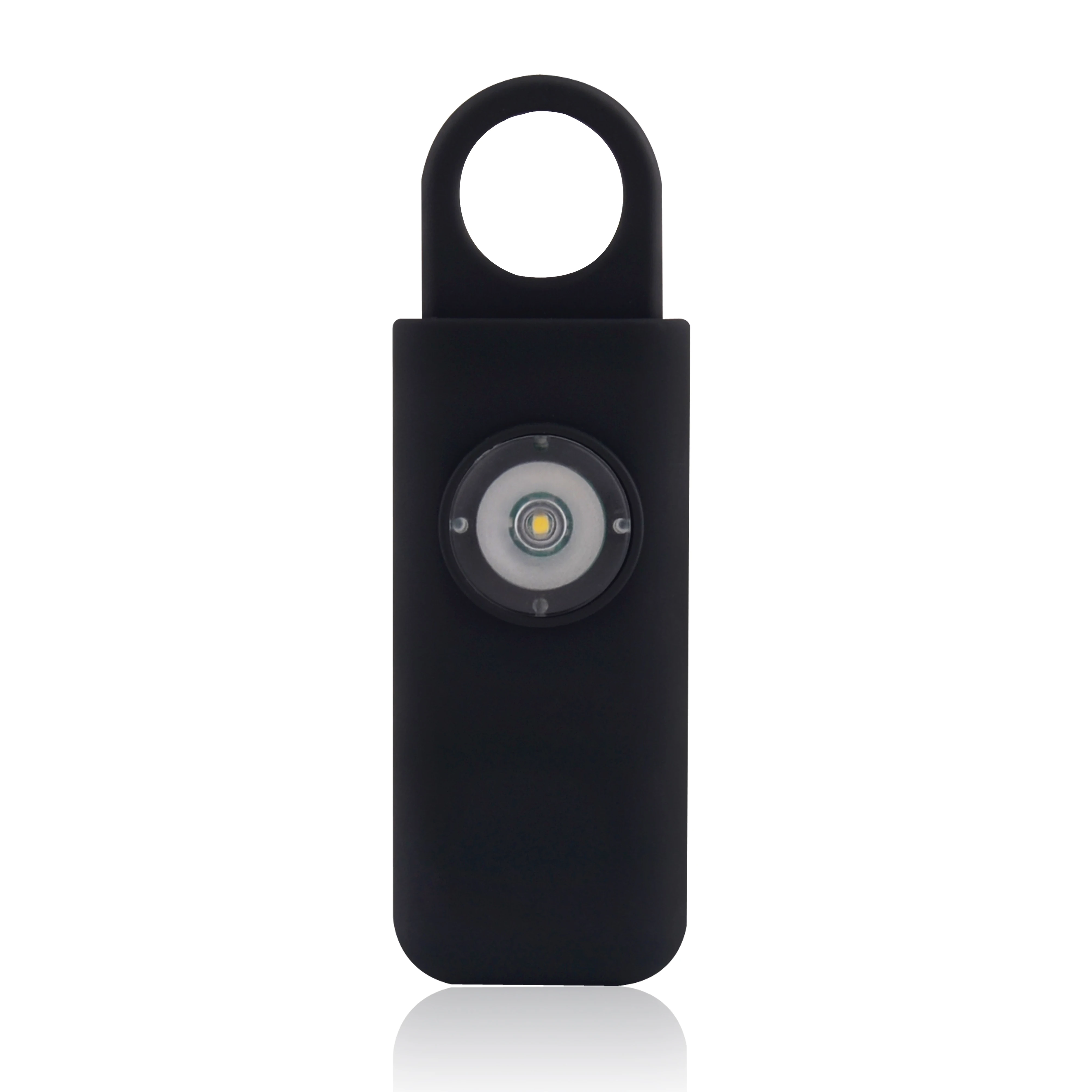 
L-185 self defense security 130db high quality CE ROHS flashlight keychain personal alarm for elderly safety 
