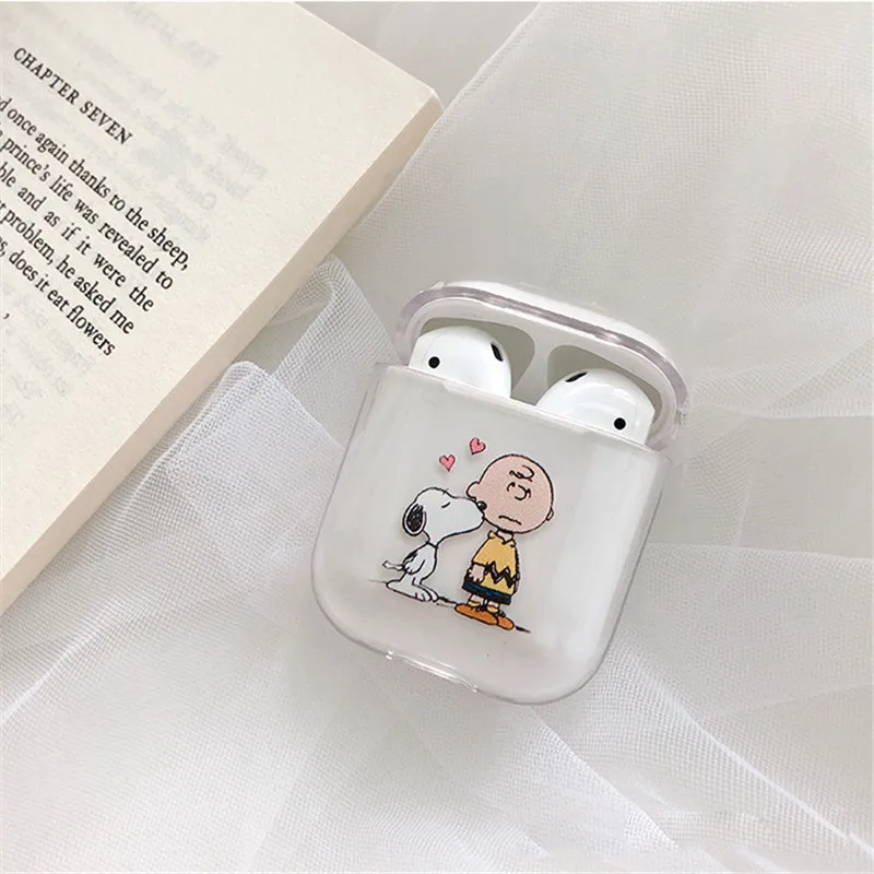 

Cute Earphone Case For AirPods Cover Cartoon Wireless airpods Accessories for Apple Airpods Hard PC Case