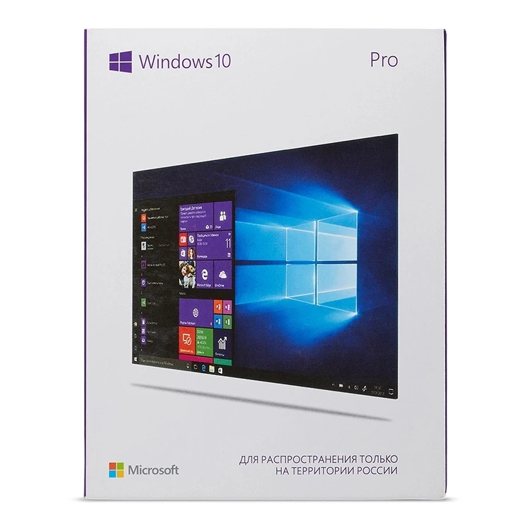 Multi-language  windows 10 Pro OEM Box Win 10 professional Original Key