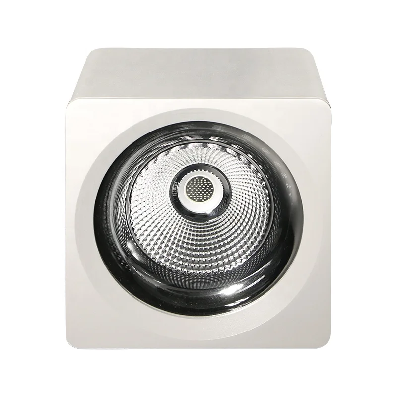 Modern 85-265V 15W IP44 Surface Mounted COB Dimmable LED Downlight