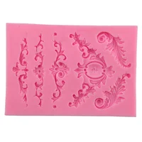 

DIY baking mould 3D Flower Vine fondant Sugar baking Mold, Silicone Lace Mat for Cake Decorating Tools