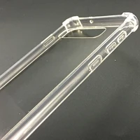 

Shockproof transparent acrylic hard pc back color soft tpu bumper 2in1 phone cover case for vivo V5 PLUS