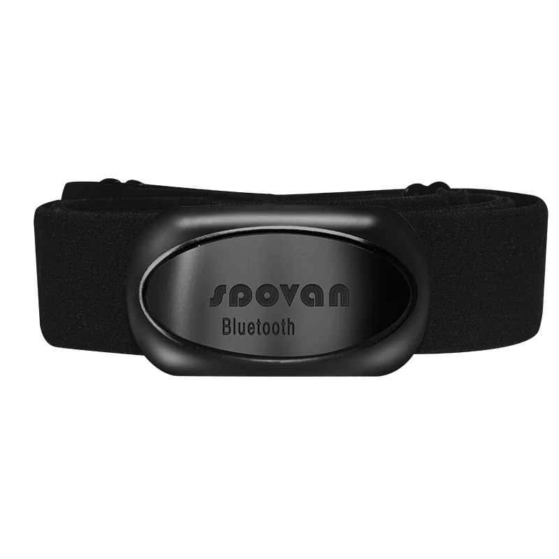 

Spovan 2019 water resistant Intelligent health heart rate monitor band for running, Black