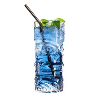 

Wholesale High Resistant Customized Logo Clear Tiki Cocktail Glass