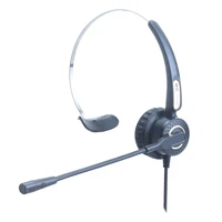 

High performance noise cancelling headband call centre headset headphones