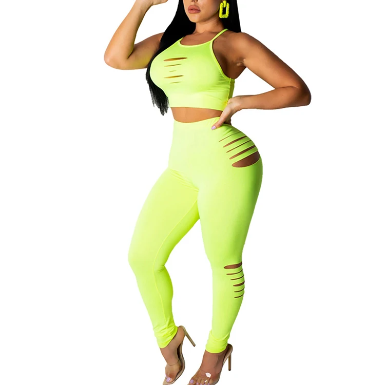 

Solid Color Casual Sports Suit Summer Bodycon Casual Wear Fashion Women Clothing, As picture;can be change
