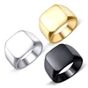 2019 Plain Craft Design man ring wholesale Stainless Steel