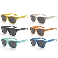 

New material popular eco pp wheat straw recycled degradable sunglasses sun glasses frame