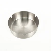 

Manufacture Round Stainless Steel Cigarette Cigar Ashtray Set small ashtray