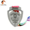 Shield Shape Lion Dinosaur Figure Thailand Khon Kaen Dianour Mini Marathon Finisher Run Hollow Out Casting Custom Design Medal