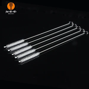 Image of Long Handle Baby Bottle Straw Brush, Drinking Straw Cleaning Brush