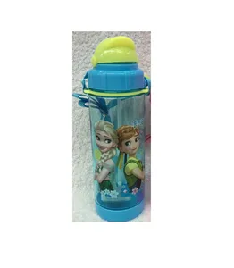 Image of Baby Kids Children School Drinking Water Straw Bottle Sippy Suction Cup
