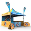 Jiangmen aluminum trade show fire-resistant advertising tent for event