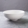 Stonerware glazed table dinner home/restaurant/hotel porcelain round white 6" food japan style bowl