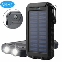 

40% Off Double Usb 10000Mah 20000Mah 30000Mah Power Bank Waterproof Powerbank Charger Solar Power