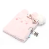 Custom diy Smart Cute Locking Girls Printing Cover Diary Notebook School With Key