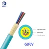 Factory price cheap fiber optic cable single/multi mode GJFJV tight buffered 2 core indoor fiber optic cable