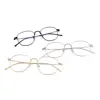 2019 New Man Woman Retro Large Round Glasses Transparent Metal Eyeglass Frame Black Silver Gold Spectacles Eyeglasses