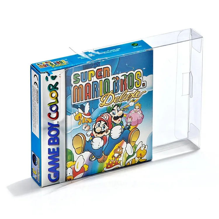 

Good Quality Box Shell Protector Plastic Cartridge Cover For gameboy GBA GBC Cartridge, Clear