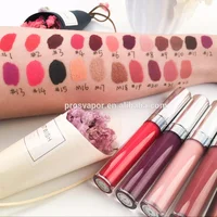 

Private label natural 22 colors silver lid waterproof cosmetic long lasting matte liquid lipstick