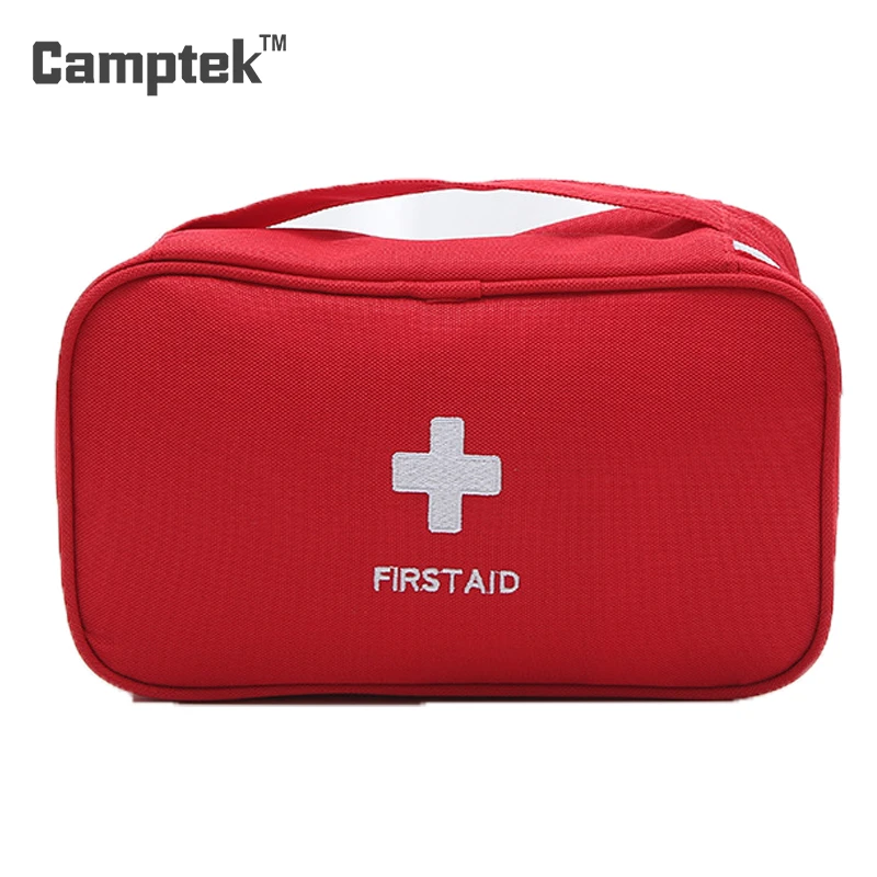 

Wholesale empty first aid kit emergency preparedness bag optional first aid kits for businesses under 25, Red