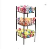 3 Tier promotional multipurpose toy storage stand display rack for toys shelf for children