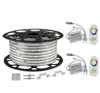 5050 AC220V 1M-25M Flexible Tape Lamp Ribbon Waterproof IP67 led strip 60led/M with EU/US plug outdoor garden decoration