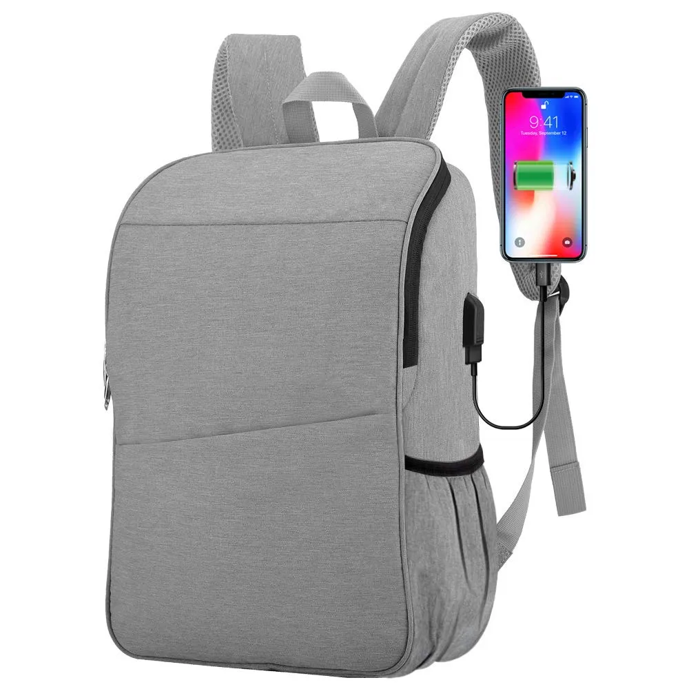 

Oem Customized Colorful Laptop Backpack Usb Charger Waterproof Backpack Laptop, Grey,black, customized color is available