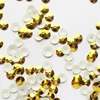 S0731 Wholesale New Arrival one kg per package 5mm Laser Silver Color Hot fix Spangle Sequins with hole