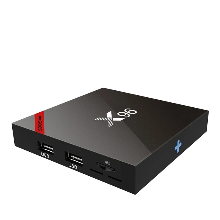 

Cheapest bluetooth set top box Amlogic S905W 2gb 16gb X96 android TV BOX for free movies, N/a