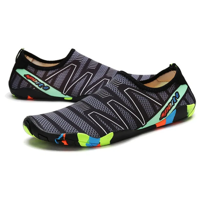

Summer quick dry lightweight outdoor sports beach adult Diving Rubber water Shoes men