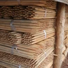 High Quality durable cheap price round fence post design picket fence wood