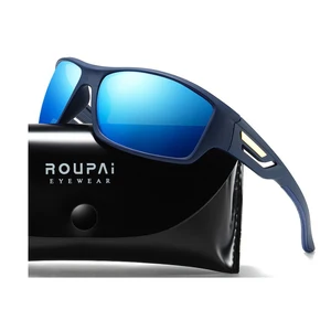New polarized night vision goggles mens sunglasses sports driving cycling TR90 sunglasses