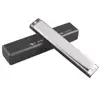 small portable swan harmonica 24 hole for beginners playing