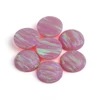 Good Fire Japan Import Opal Pink Flat Back Synthetic Opal