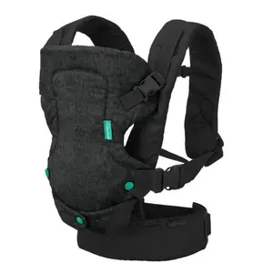 Image of Infantino Flip Advanced 4-in-1 Convertible Baby Carrier Gray baby wrap carrier baby swaddle blanket wrap
