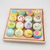 Private Label Essential Oil Fizzy Bubble Ladies All Natural Aromatherapy Plush Green Bath Bombs