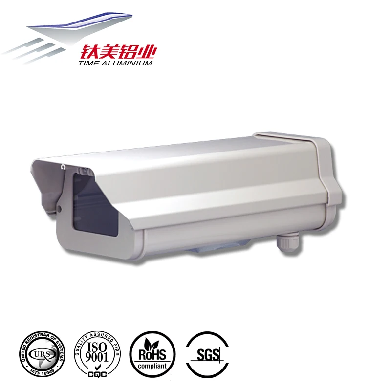 
Custom design indoor outdoor aluminum cctv camera housing with precise CNC milling 