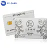 Cryptographic smart plastic pvc card with SLE4442/4428 chip for Public Key Infrastructure and high-security level applications